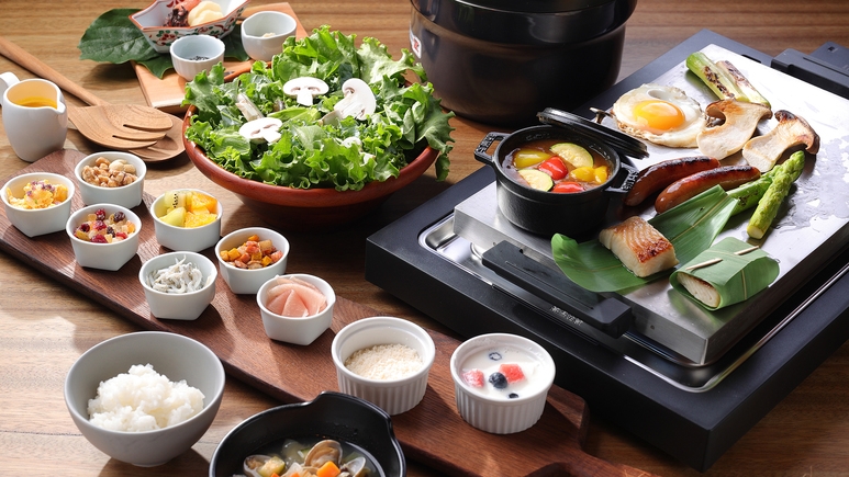 【限定SALE】彩り豊かな朝食を、自分たちのペースで愉しむ＜朝食付＞