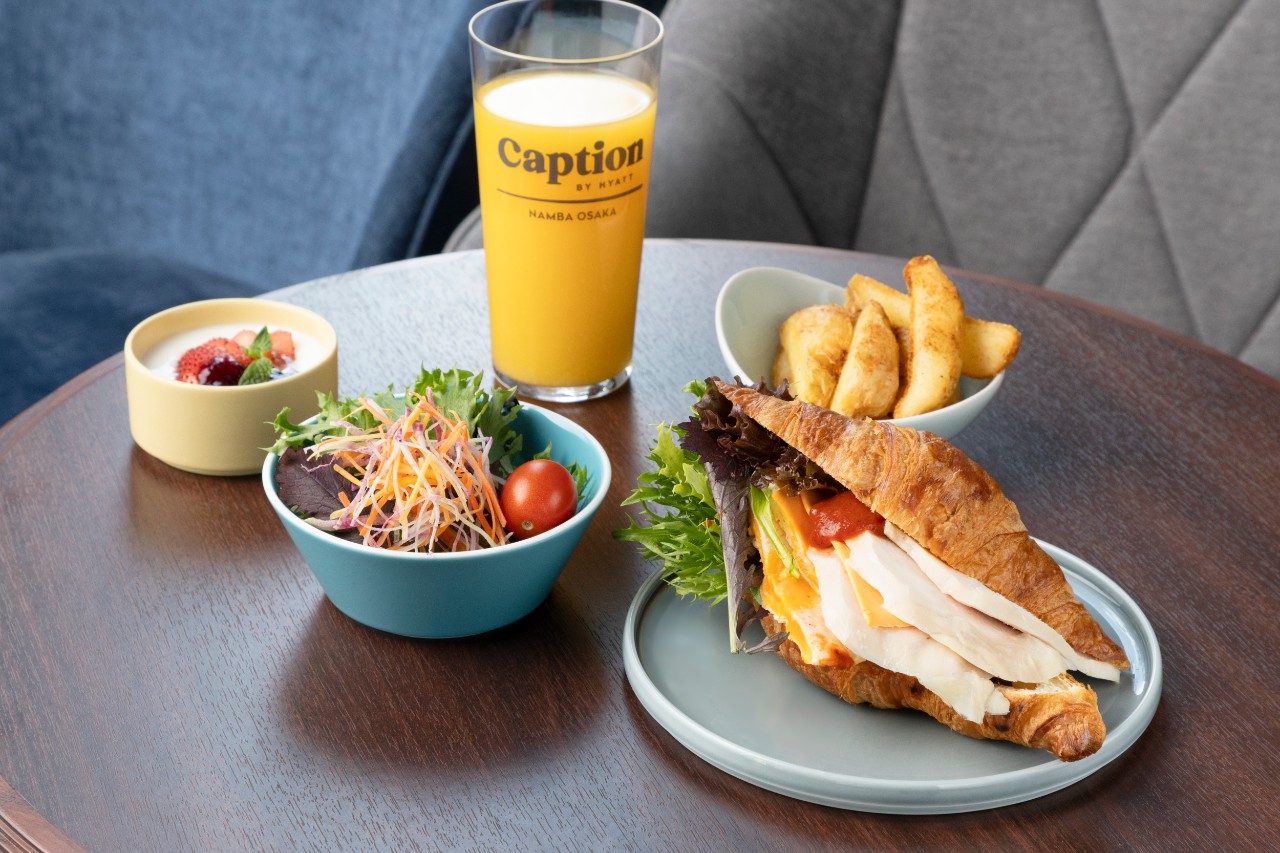 朝食セットメニュー（一例）※ビュッフェ形式ではございません。