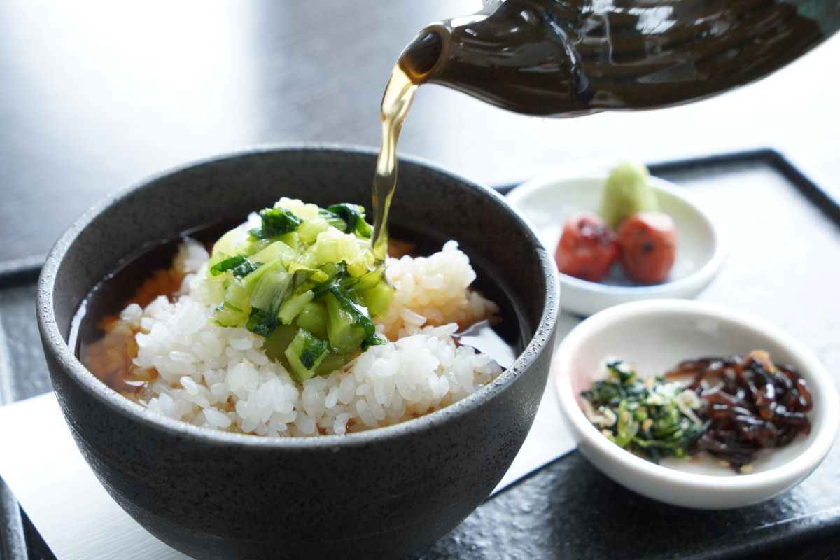 【朝食】朝茶漬け