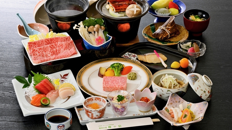 ＜月山/人生の節目を祝う極上旅＞特別な記念日やお祝いに★和牛ステーキ＋特典付き【2食付】