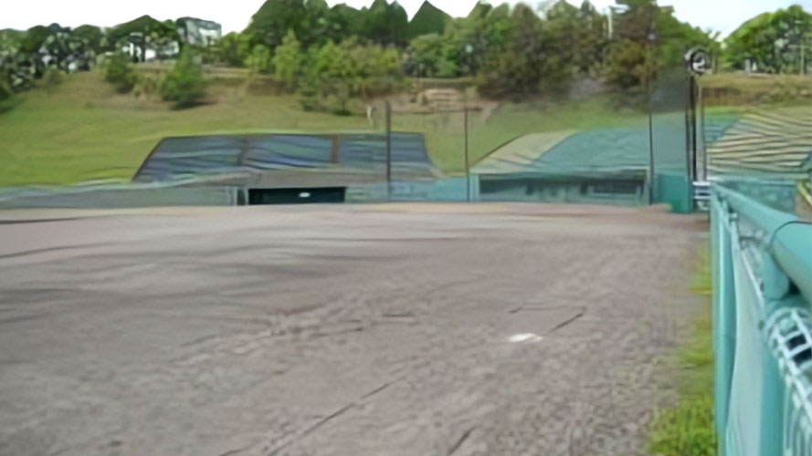 夕張市営球場 鹿ノ谷