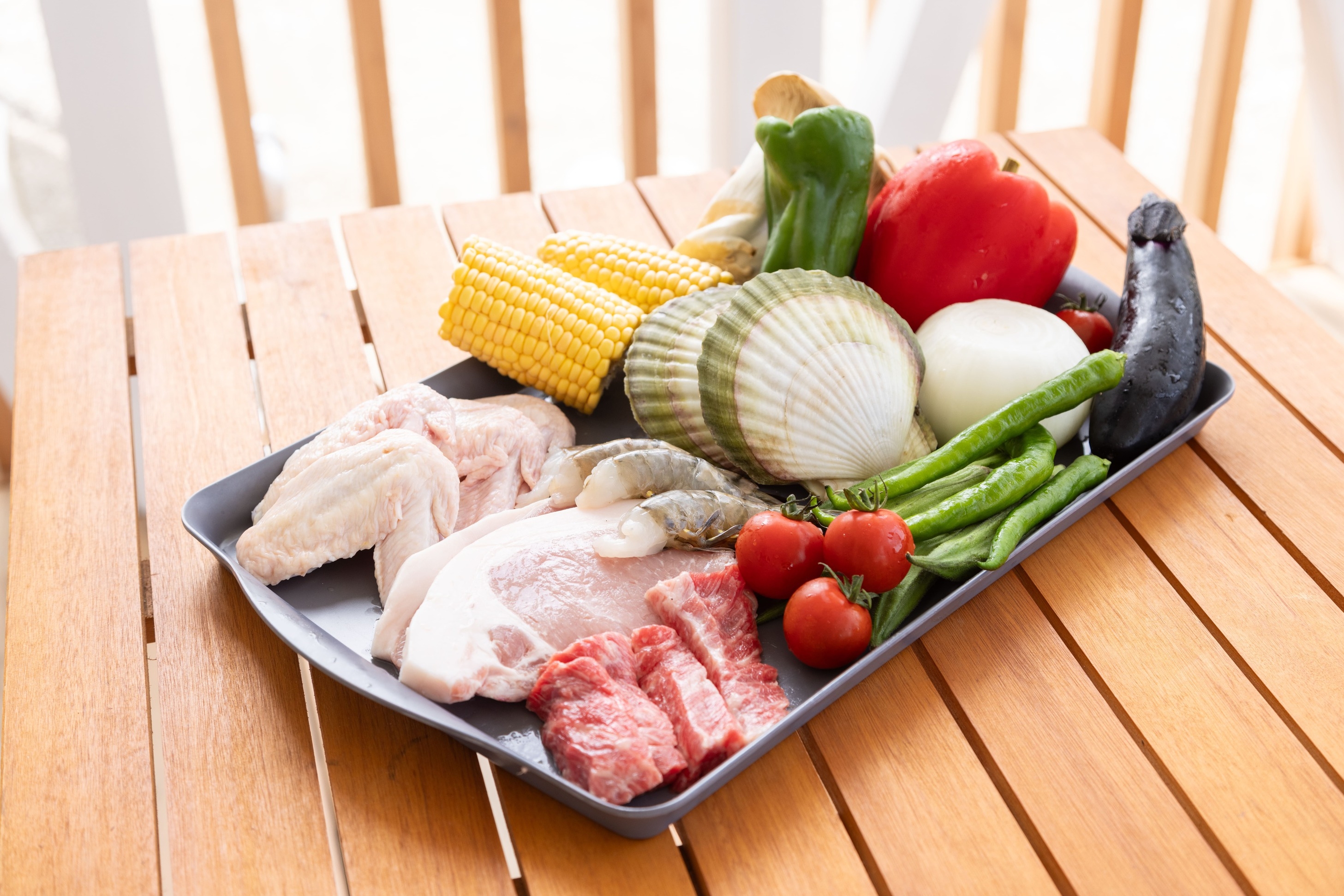 【2食付★地元食材/手ブラBBQ！】”千産千消”南房総の食材でグランピングディナーを！