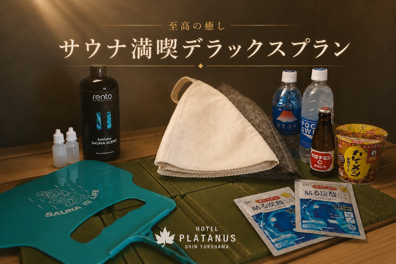 【サウナイキタイ】個室サウナ　至高の癒し　サウナ満喫　デラックス！　〜『サウナ満喫プラン』その先へ〜