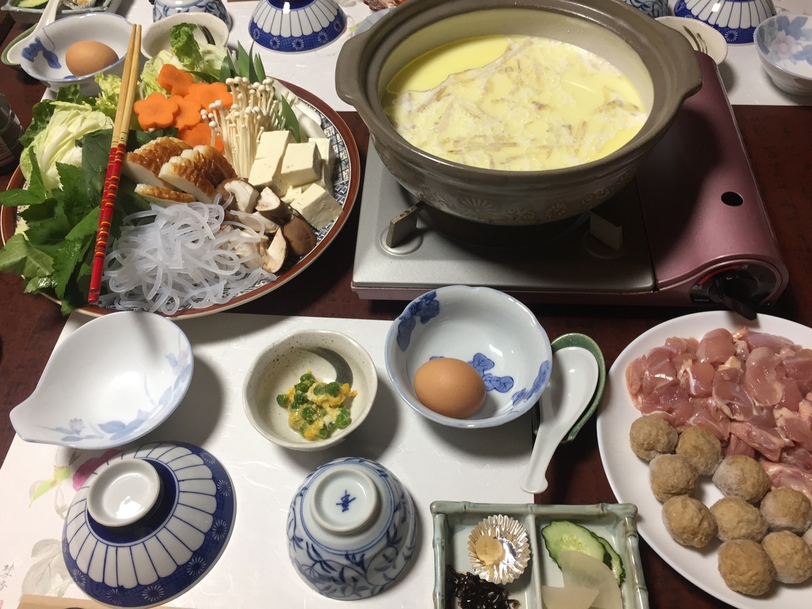 【季節限定／名物飛鳥鍋！】夕食は秘伝の出汁！名物飛鳥鍋（夕朝２食付）＋朝食後にハンドドリップ珈琲付