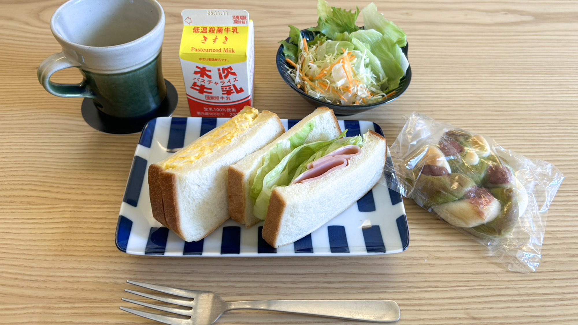 【冬旅しまね】【朝食付】人気のパン屋さんの洋朝食を出来立てお届け！お部屋でモーニング