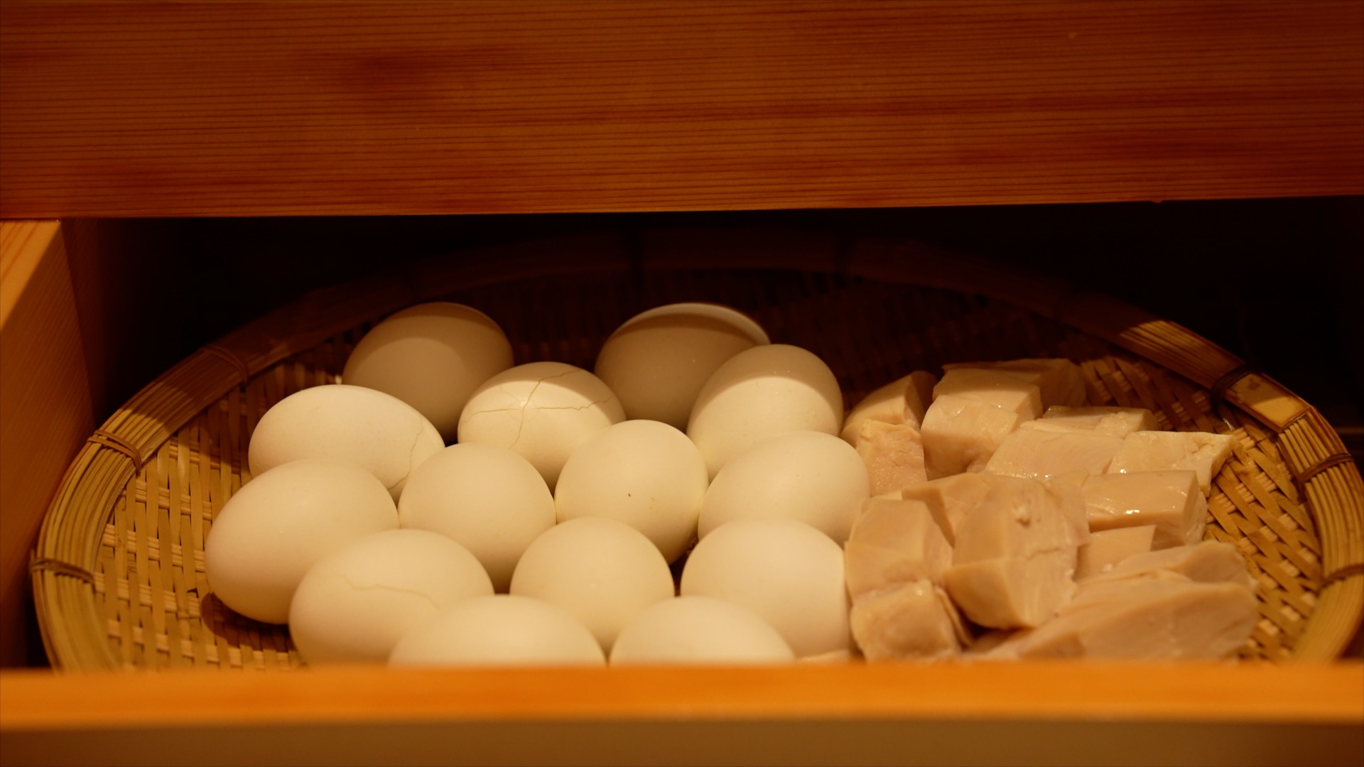 【夕食バイキング】かぼす湯けむり蒸し　※イメージ