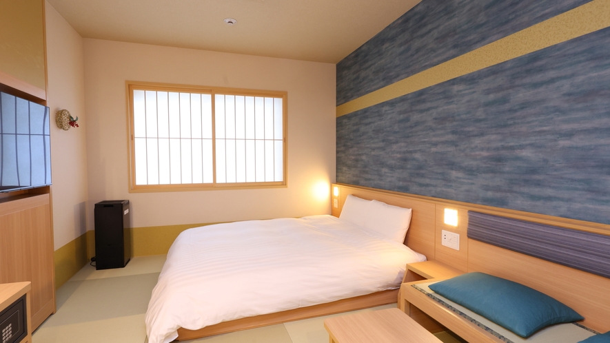 【禁煙】クイーンルーム 20.82～23.74平米　サータ社製ベッド（1600×1950㎜　1台）