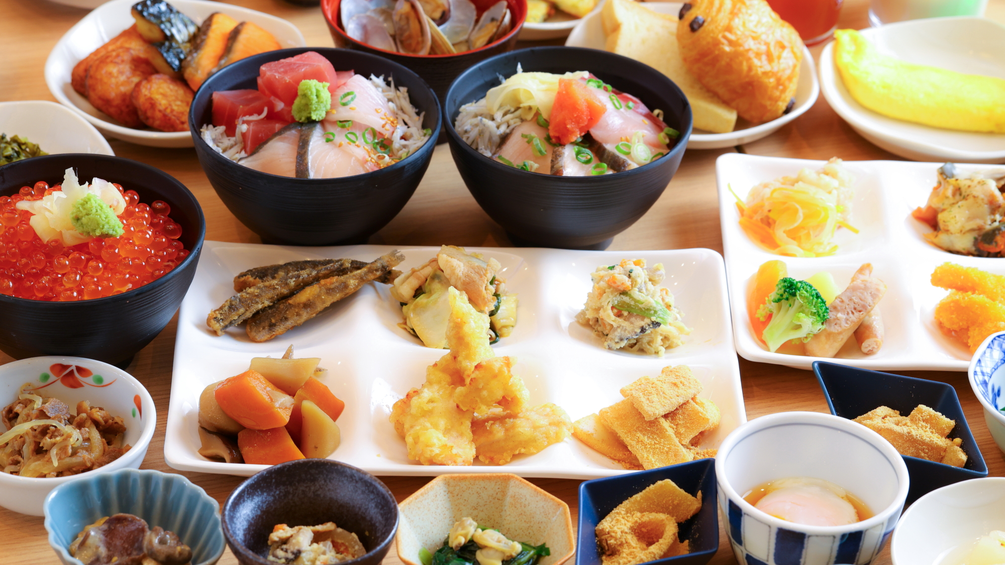 【朝食バイキング】季節と仕入れにより内容は変わります。※イメージ