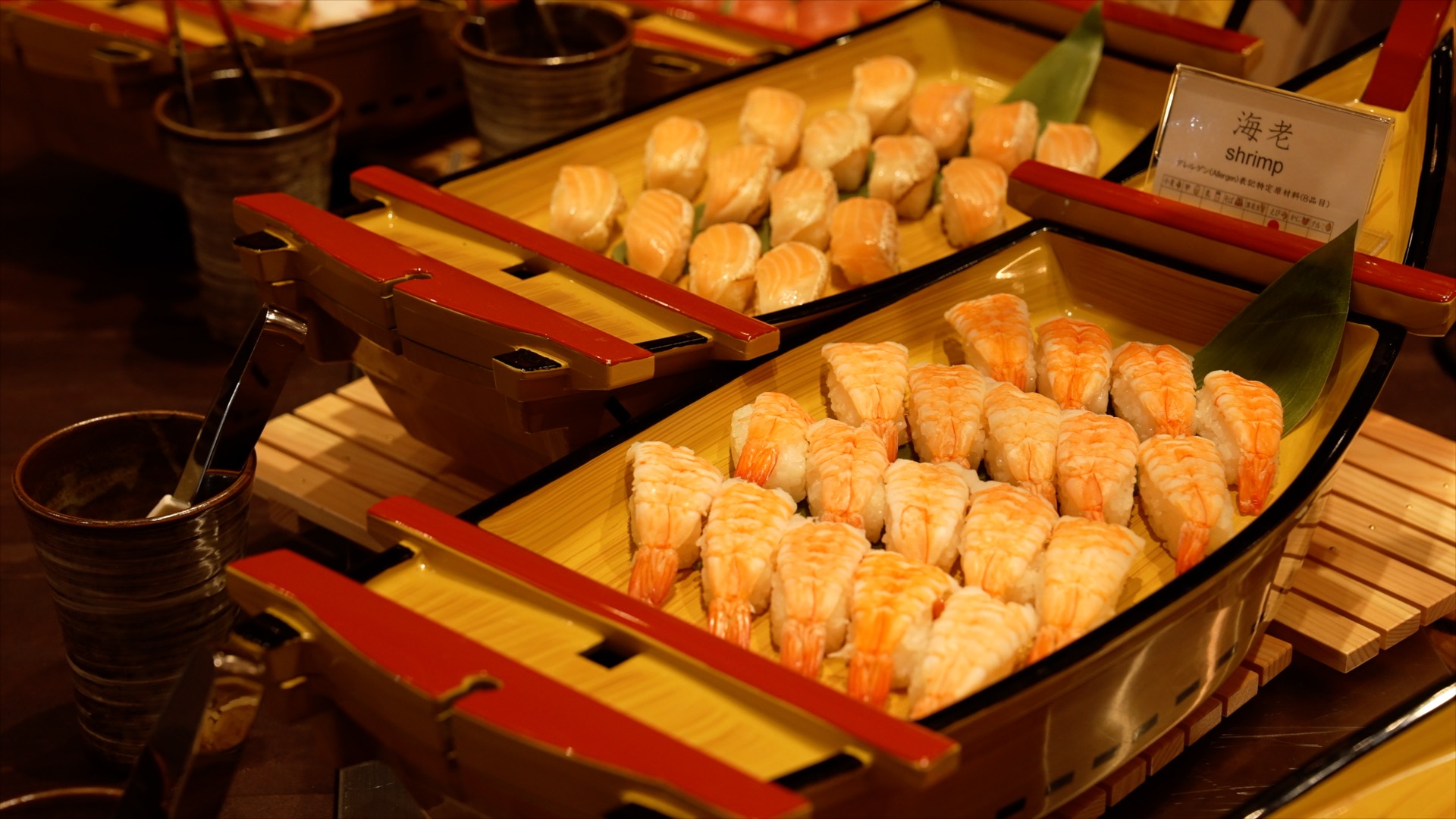 【夕食バイキング】にぎり寿司　※イメージ