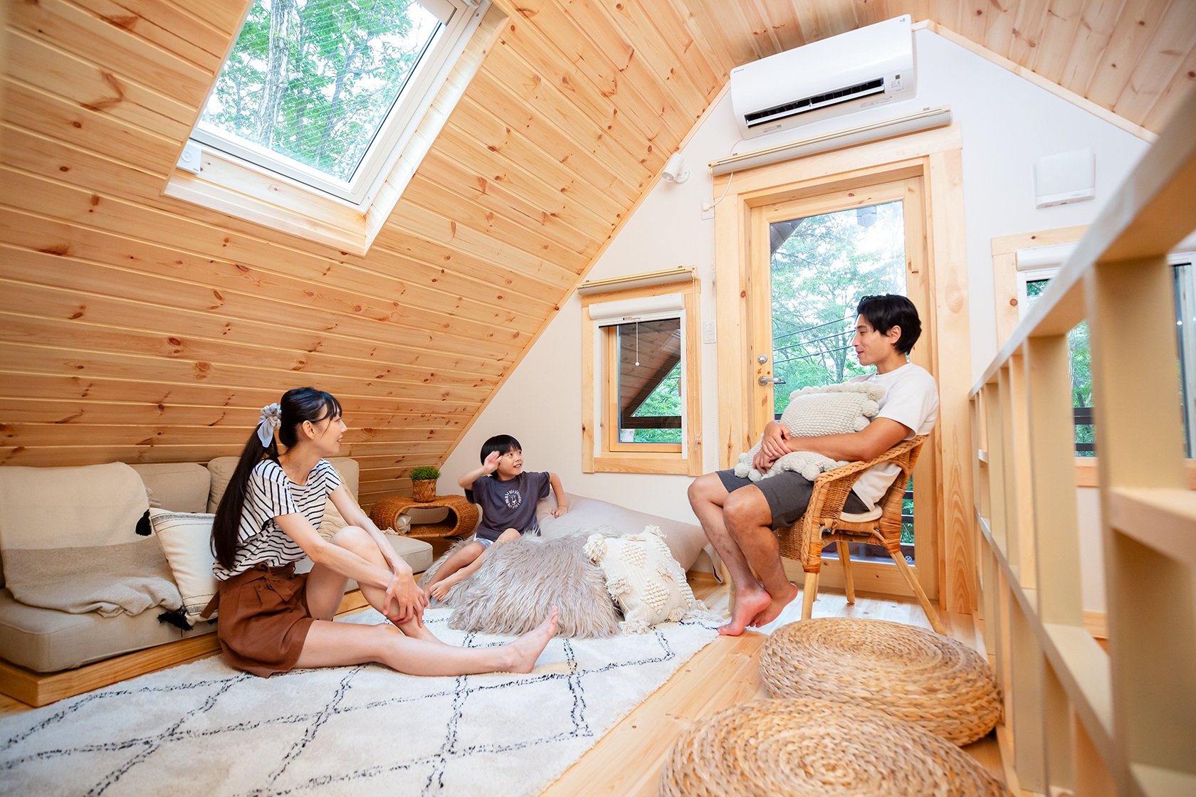 2階ロフト　リビング