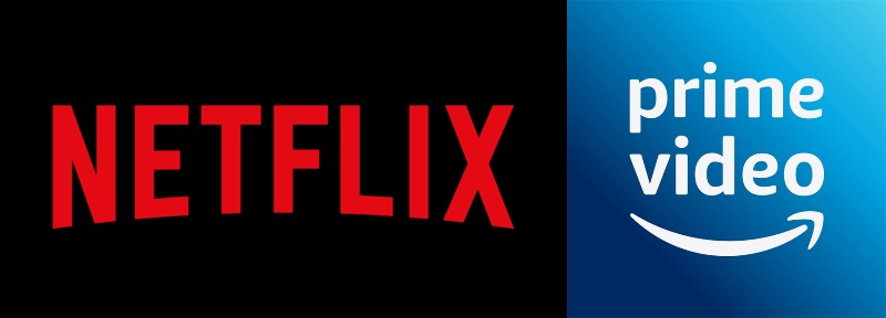 NETFLIX+Amazon プライム／豊富な視聴プログラム