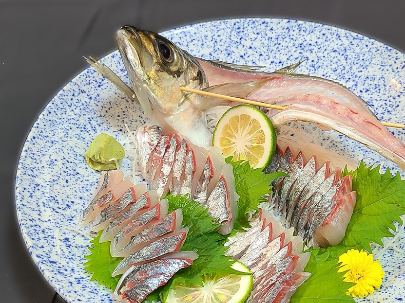 会席グレードアッププラン◆夕食は大分名物「関あじ」姿造りと豊後牛付き！１泊２食