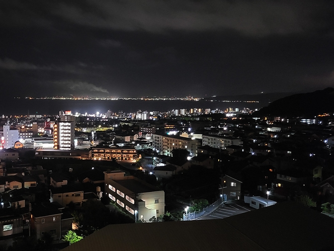 展望テラス（別府湾側）夜景