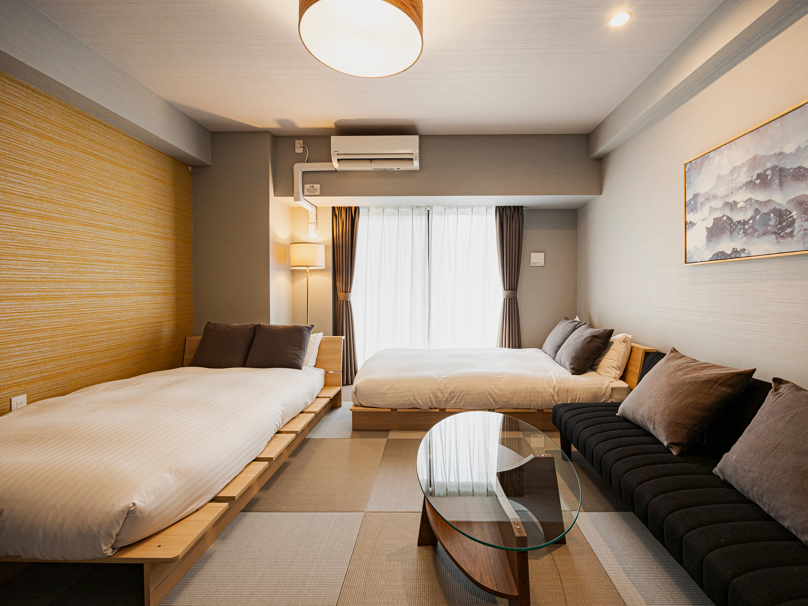 琉球畳を使用したお部屋です。