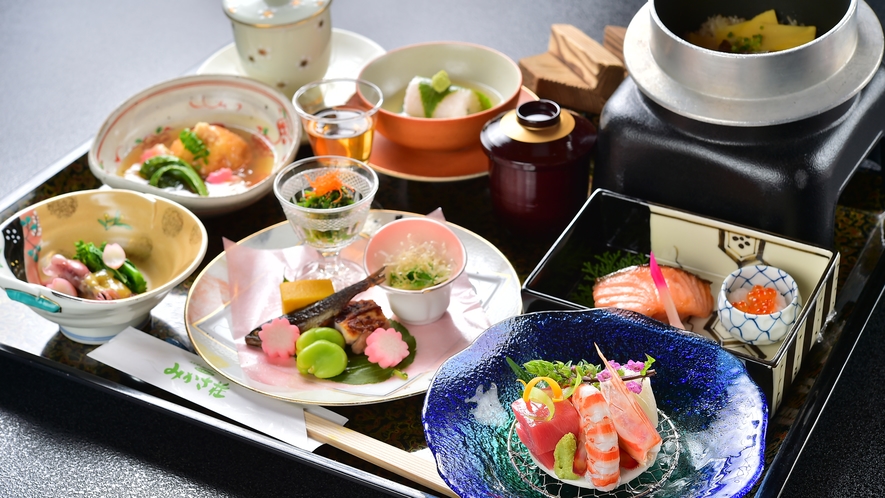 ご夕食の一例「春日懐石」