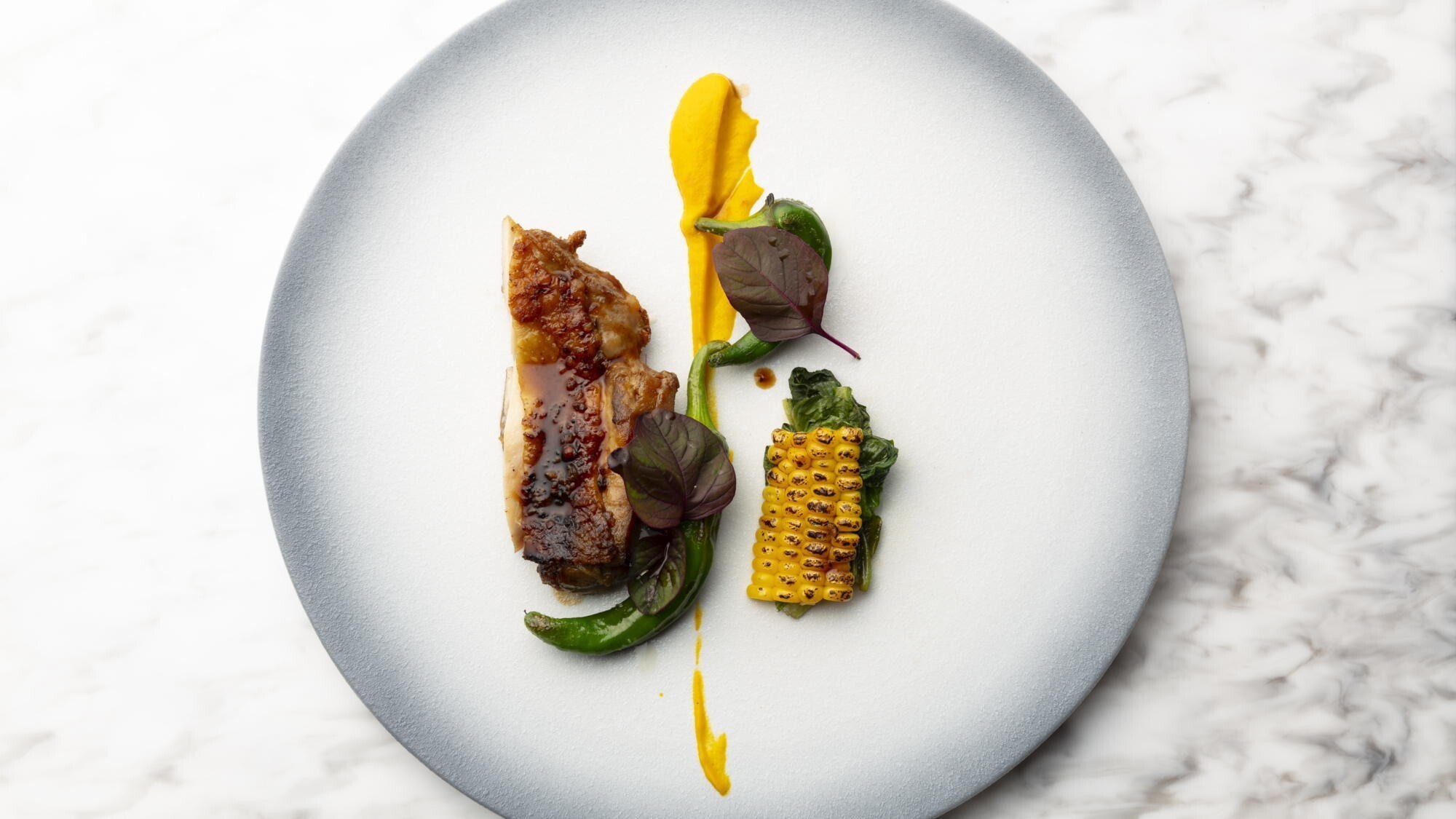 【夕食】メインの鶏料理　※イメージ