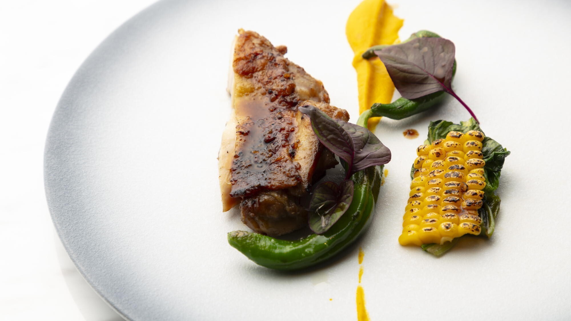 【夕食】メインの鶏料理　※イメージ