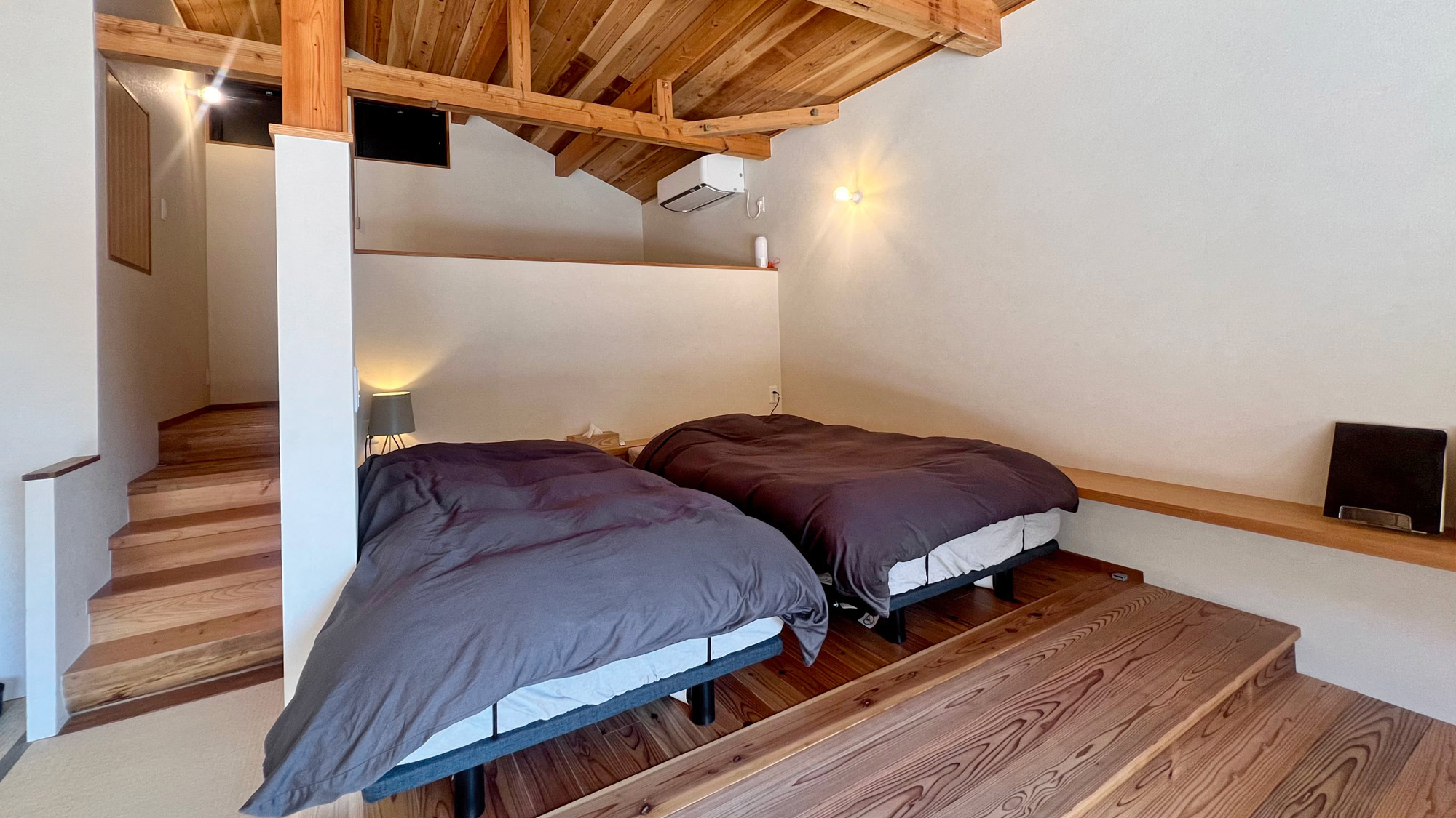 【部屋】テンピュールの電動ベッドで極上の眠り、無重力睡眠をご提供