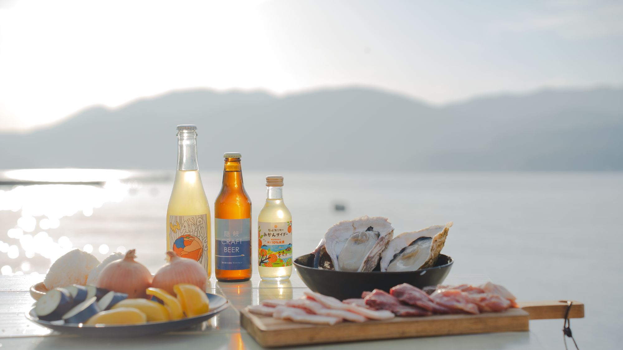 海の目の前にあじわう、グランピングBBQ