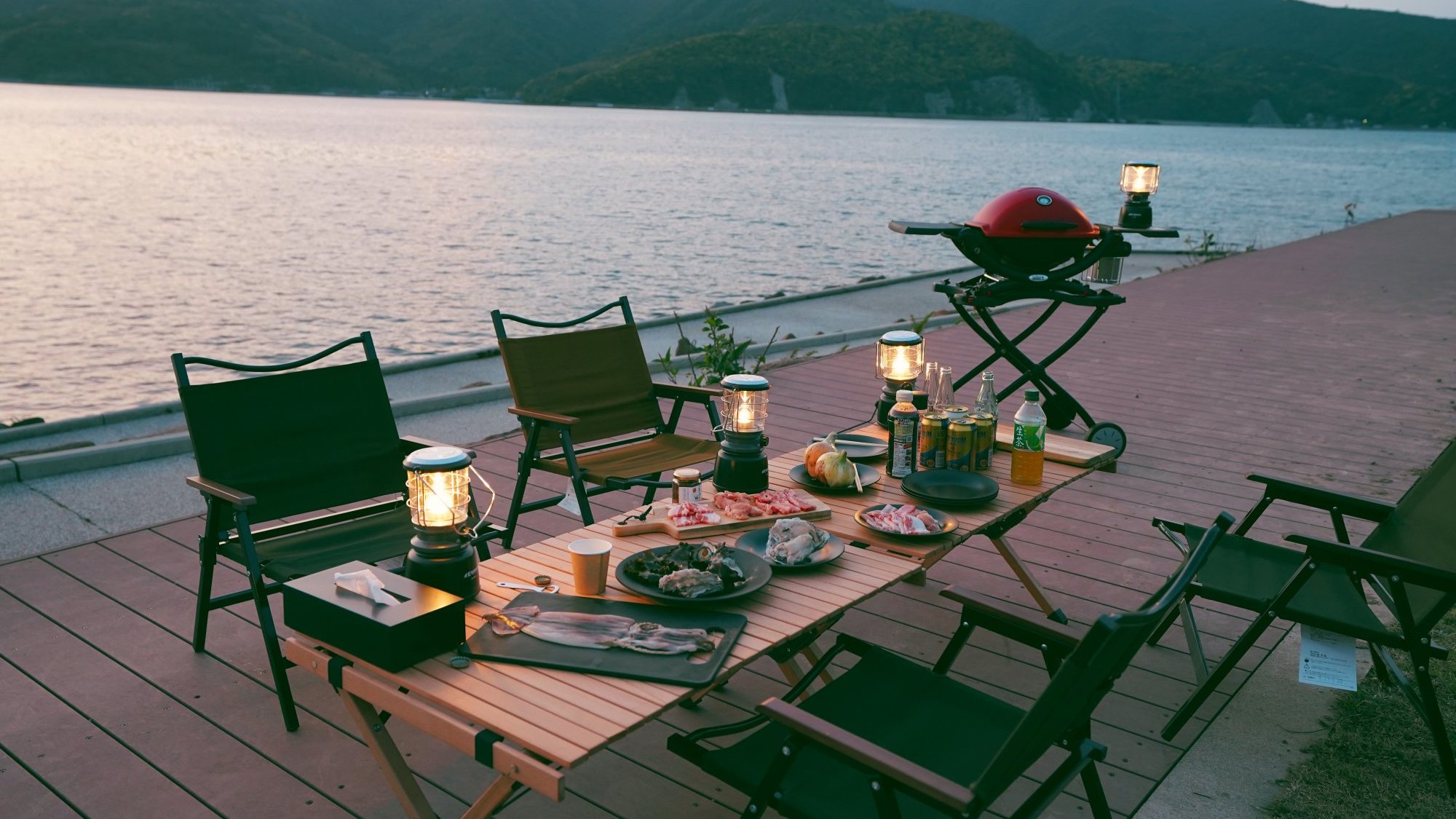 【BBQ】BBQ食材付きのプランもご用意。