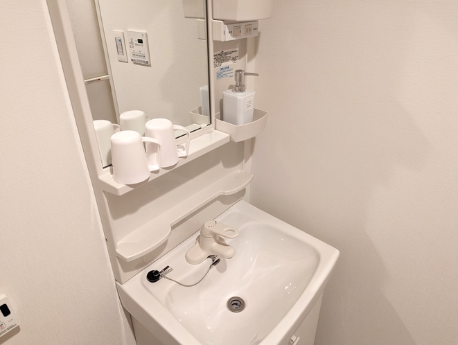 ◆3シングルベッドルーム(バス・トイレ別)◆37㎡◆洗面化粧台