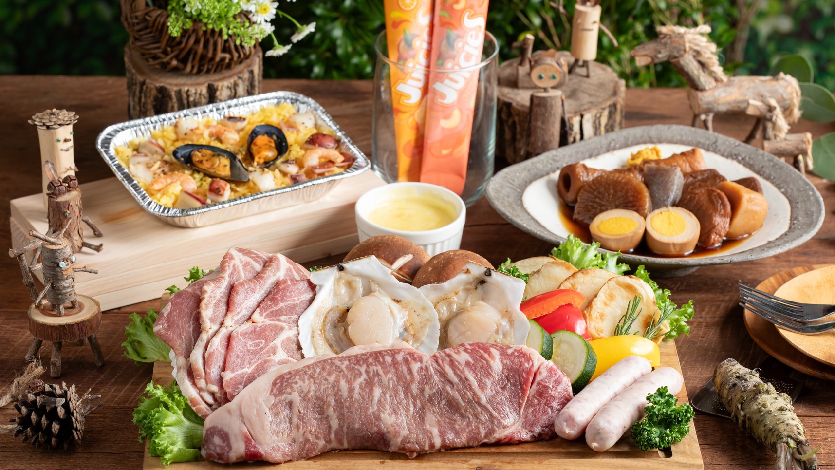 【プレミアムプラン】極上の出逢い〜伊豆牛サーロインと緑の宝石静岡生わさび〜2食付