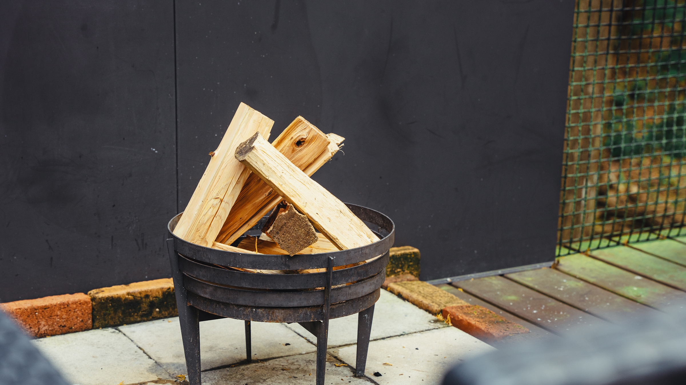 スタンダードドームテント　焚き火台