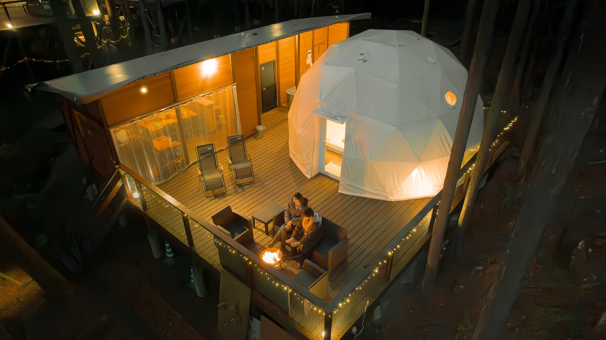 グランフレンズドームテント　外観