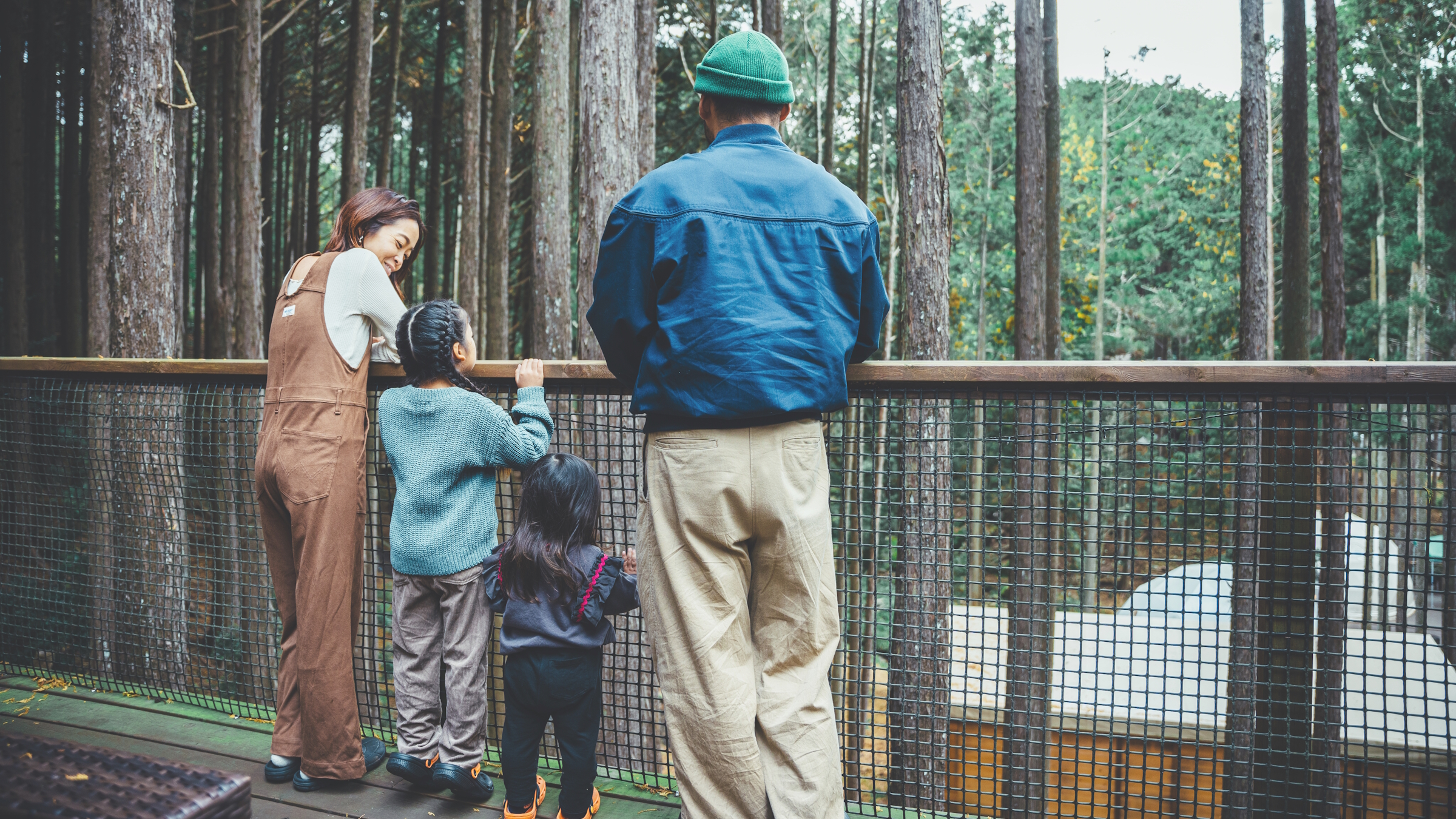 自然を感じながらグランピング体験。