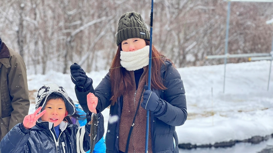 ・【釣り】冬でもご家族でぜひ釣りをお楽しみください♪
