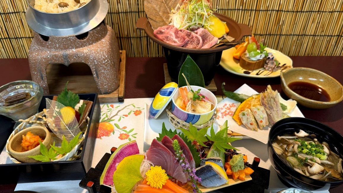 【10％OFF】【楽天スーパーSALE】【くわどり湯ったり村のスタンダード】2食付｜夕食膳と天然温泉