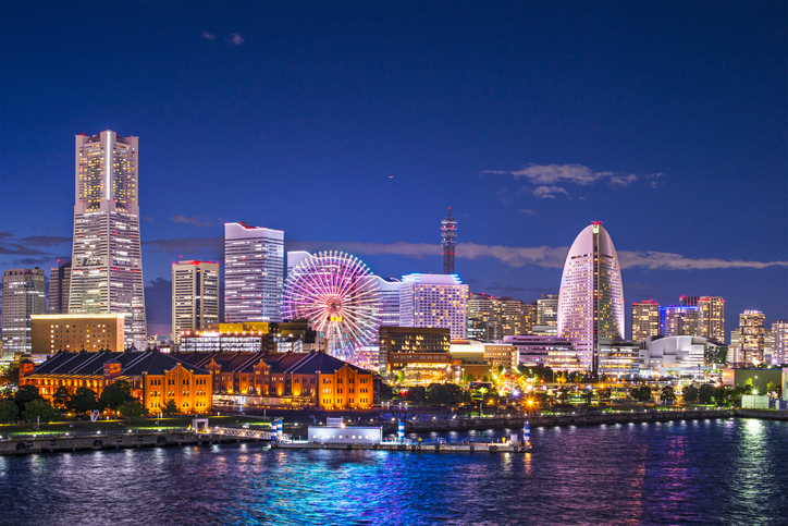 横浜風景夜