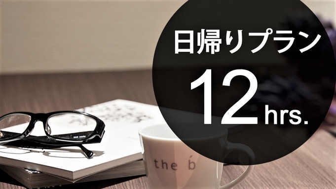 【デイユース】【最大１２時間】午後１２時チェックイン〜２４時チェックアウト◇仮眠、休憩、ウェブ会議に