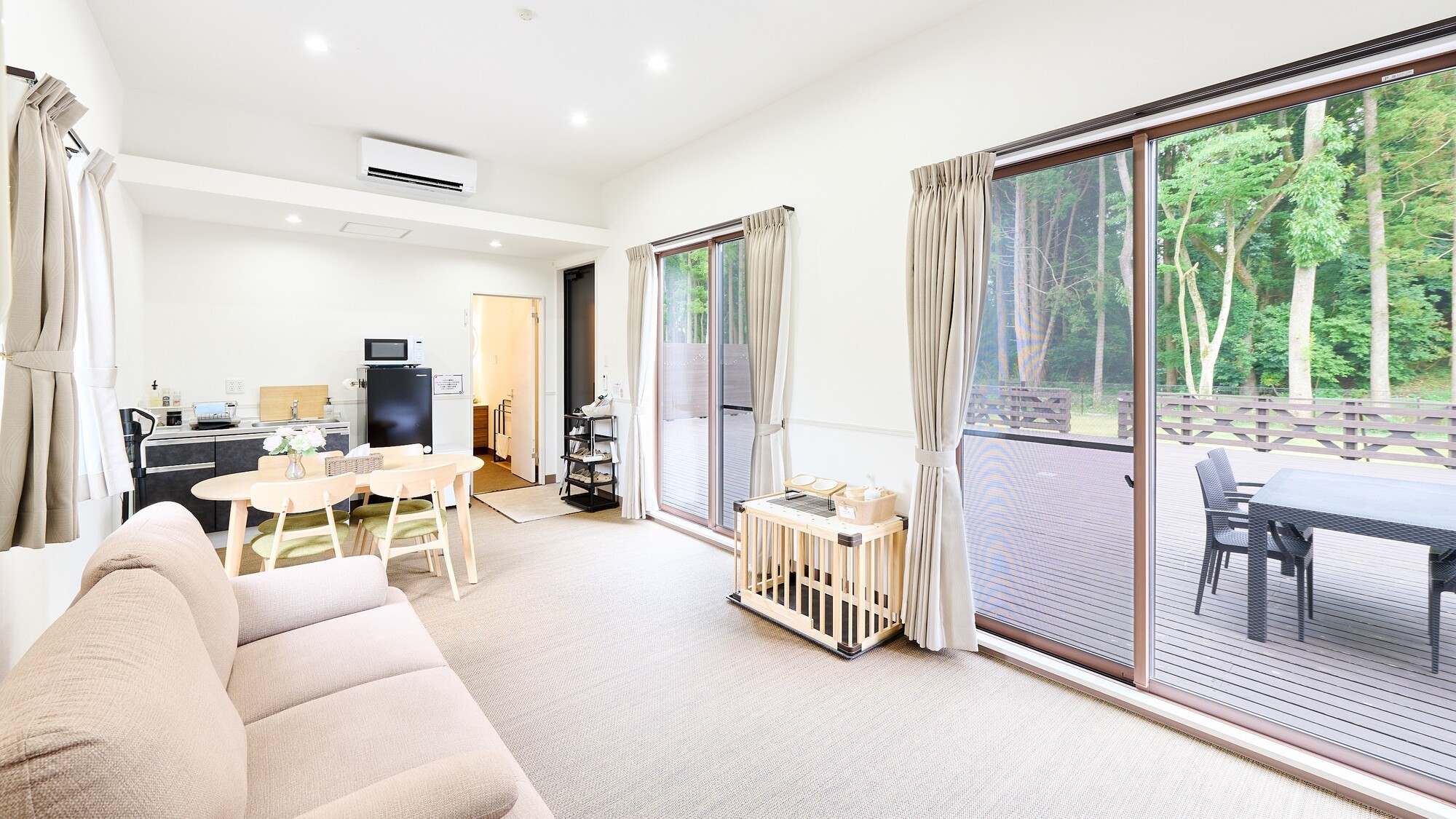 A　ロフト・ウッドデッキ・専用ドッグラン