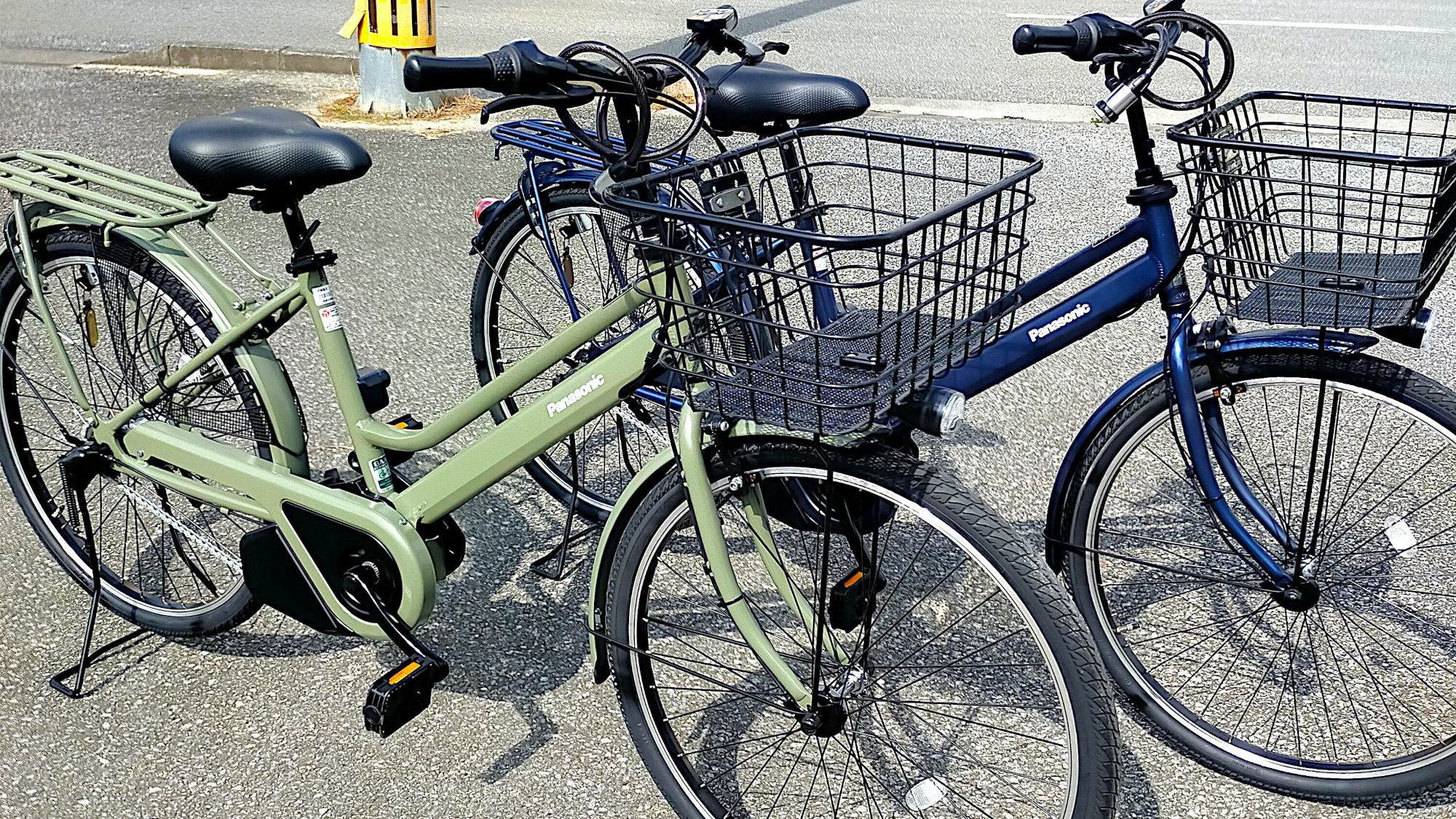 電動自転車レンタル｜宮古島平均の約半額にて提供しております。2台ございます。※予約不可・先着順です