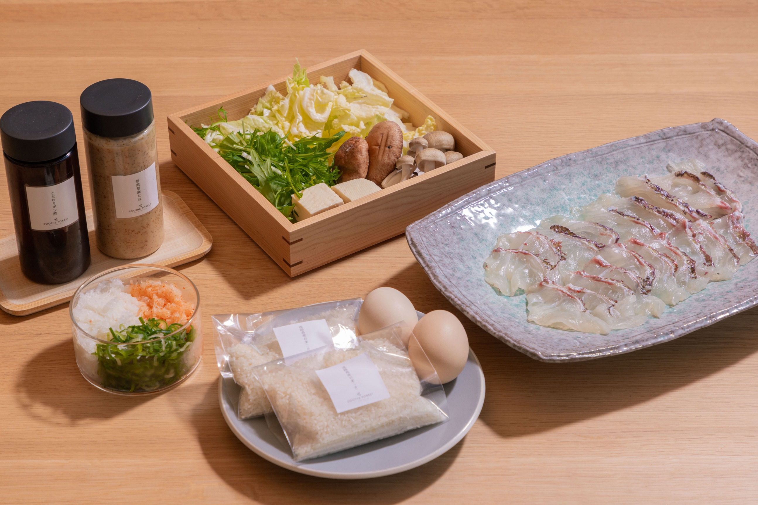 【淡路島の海の恵み】鯛しゃぶ＆地魚のお造り　海の幸堪能プラン