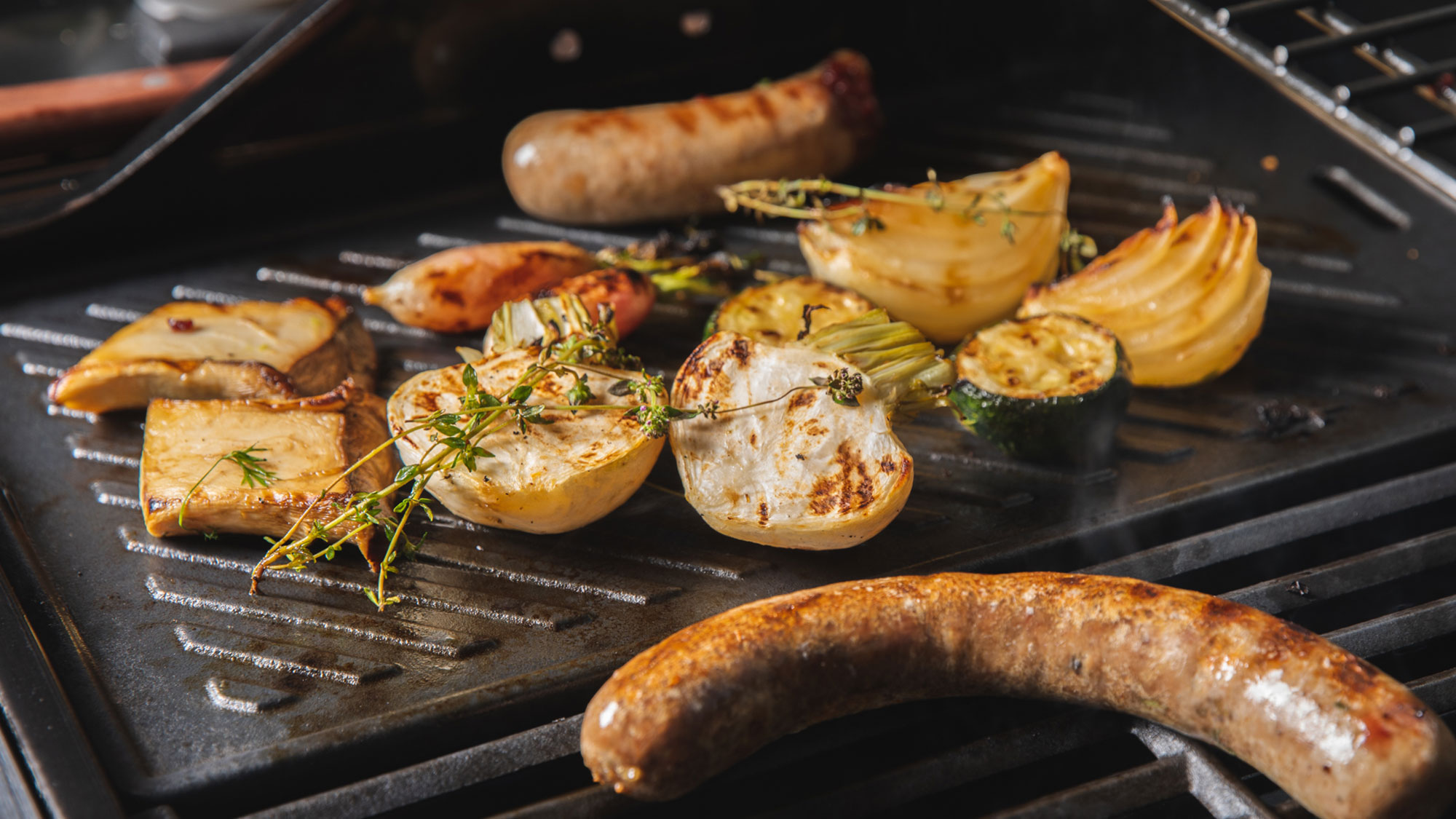 専用グリルでBBQをお楽しみください