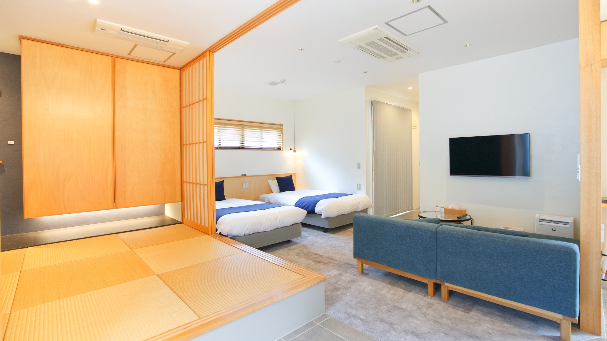 *【B棟】リビング。統一されたデザインでスタイリッシュなお部屋です。