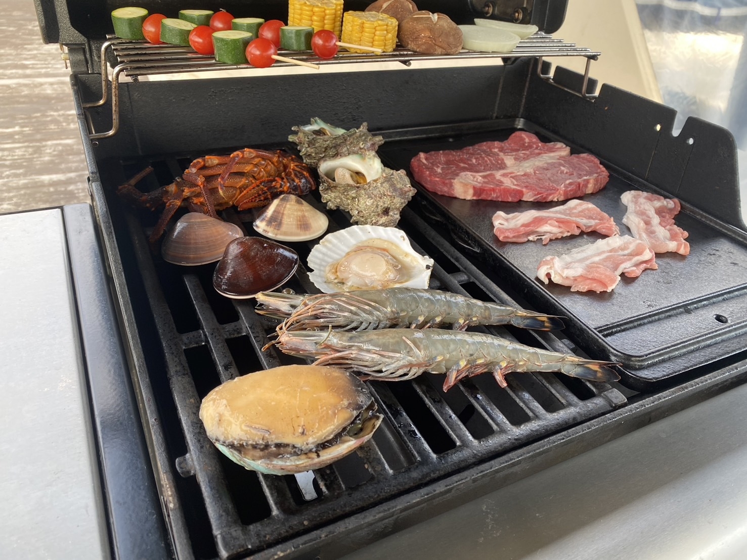 【楽天月末セール】【夕食付／スタンダード】★海鮮卸売り業者が厳選する海の幸でBBQを満喫