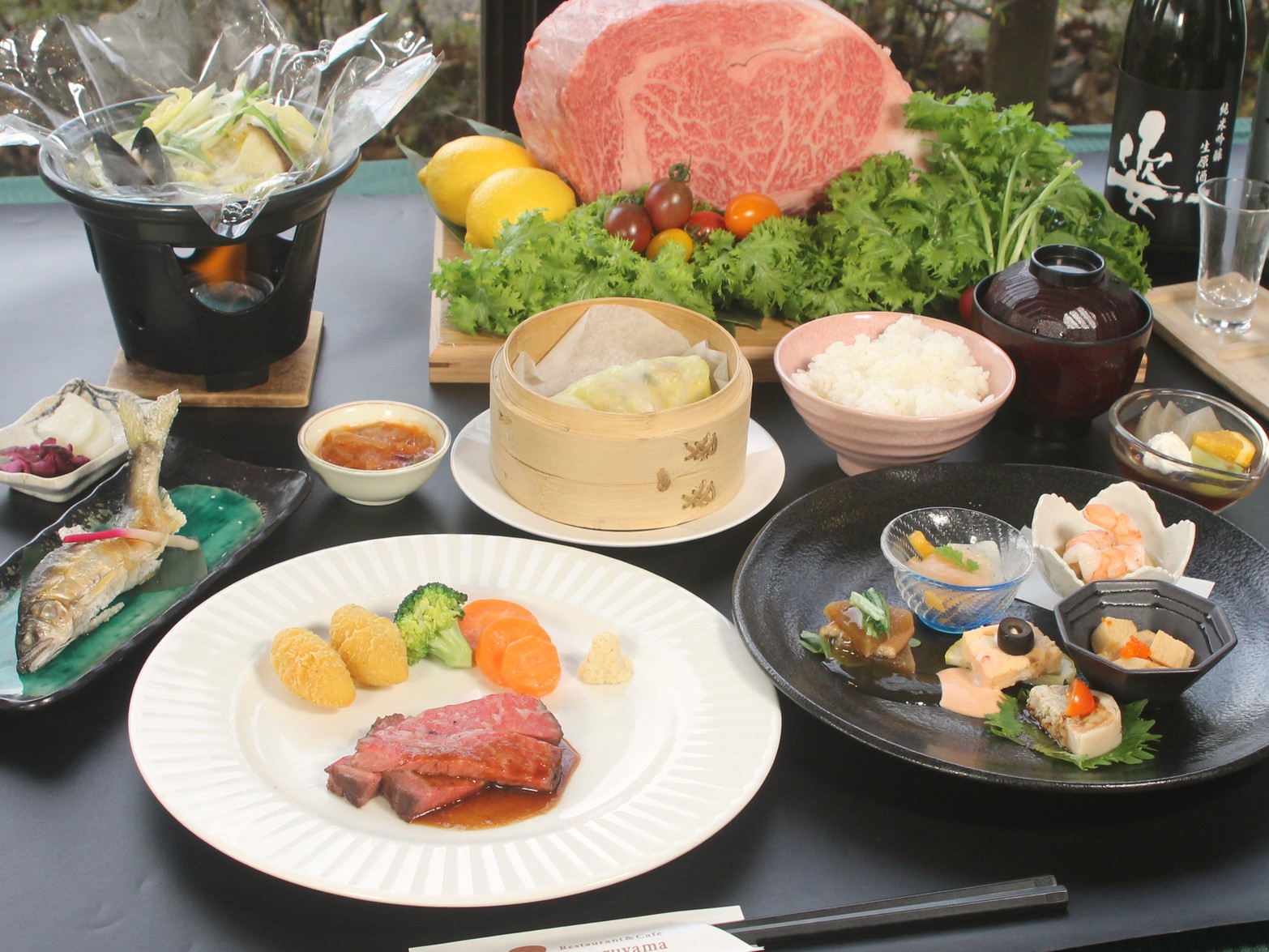 【宇都宮動物園入園チケット付き】■とちぎの美食■〜栃木の旬菜を味わうお丸山会席プラン〜