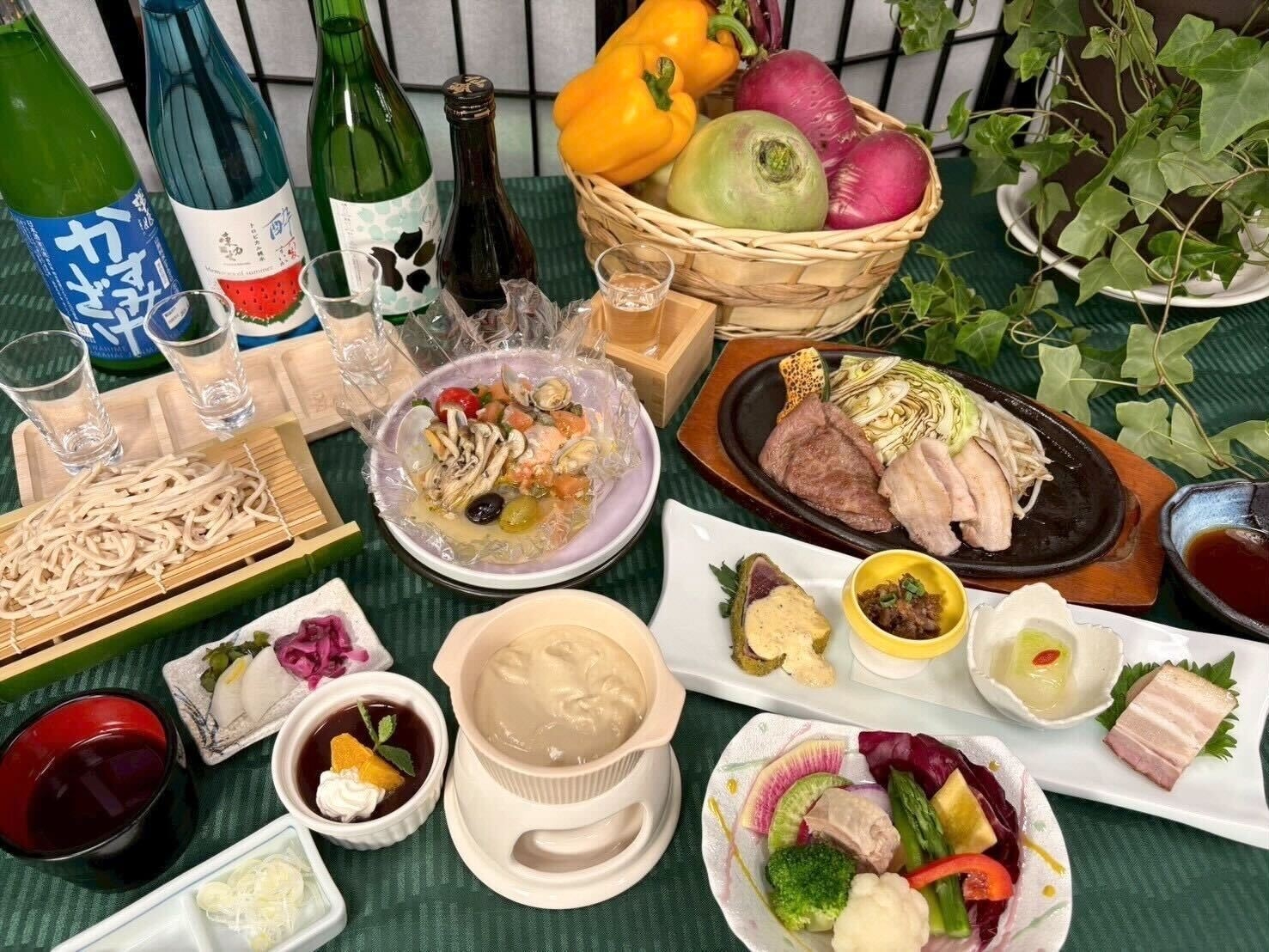 美味しいものを少しずつ！質はそのままに量を約半分に抑えました〜シニア会席プラン〜