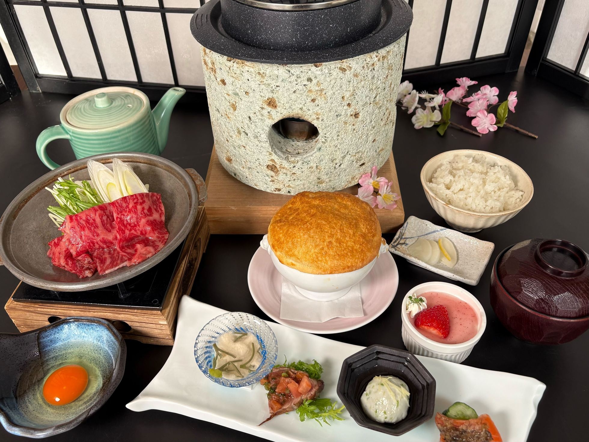 美味しいものを少しずつ！質はそのままに量を約半分に抑えました〜シニア会席プラン〜