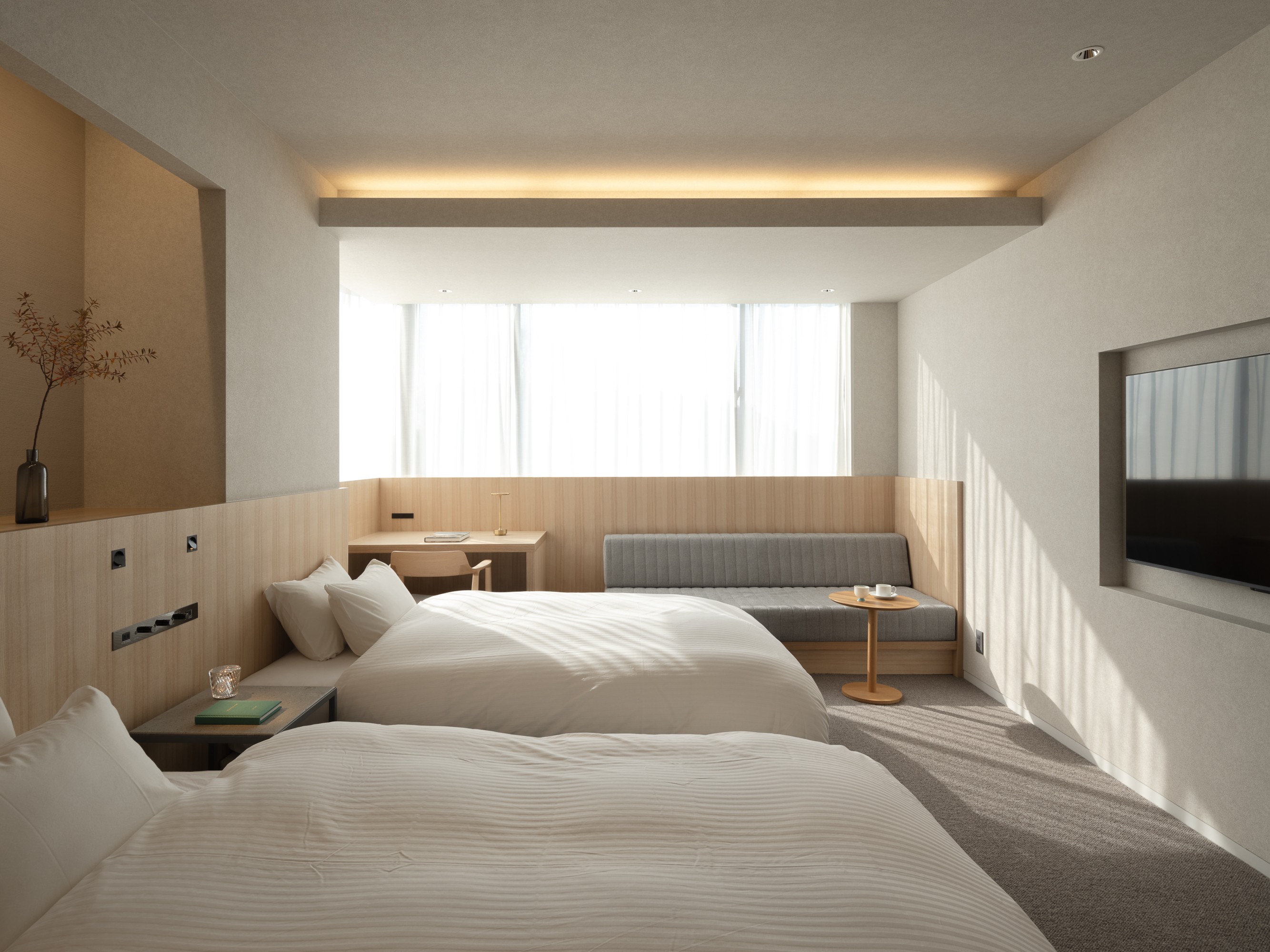 シャワー付きコンフォートツイン