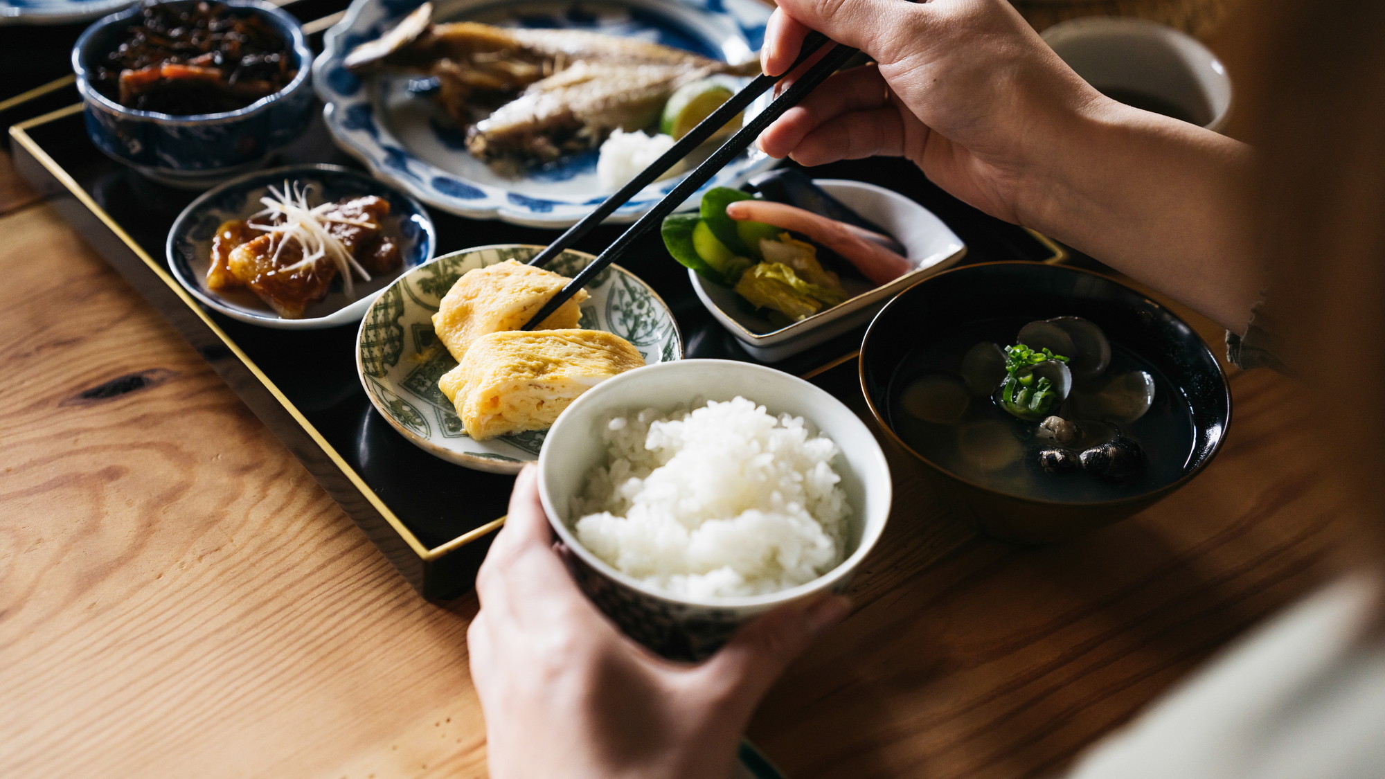 【朝食】地物をふんだんに取り入れた、からだが喜ぶ朝ごはんです