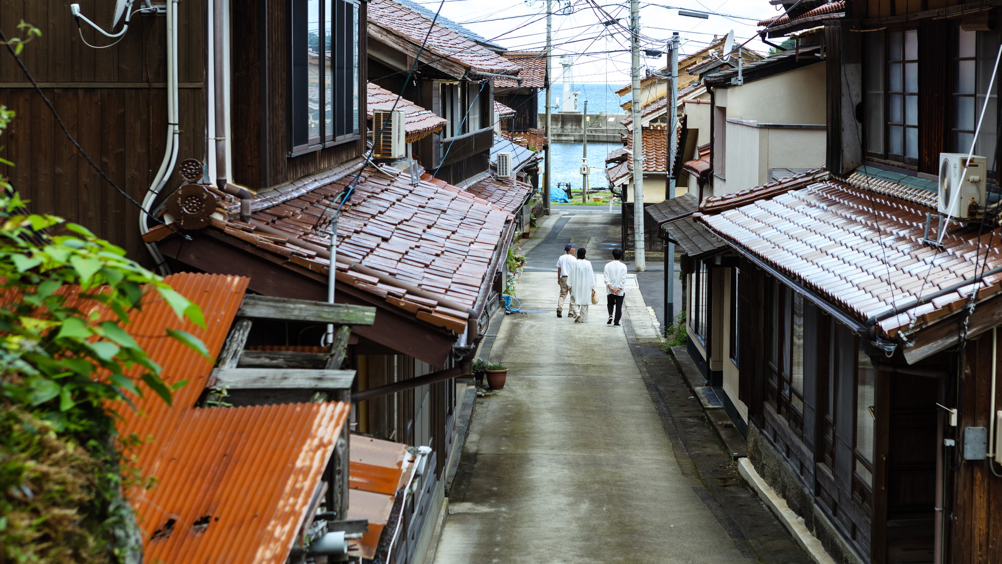 鷺浦　町並み