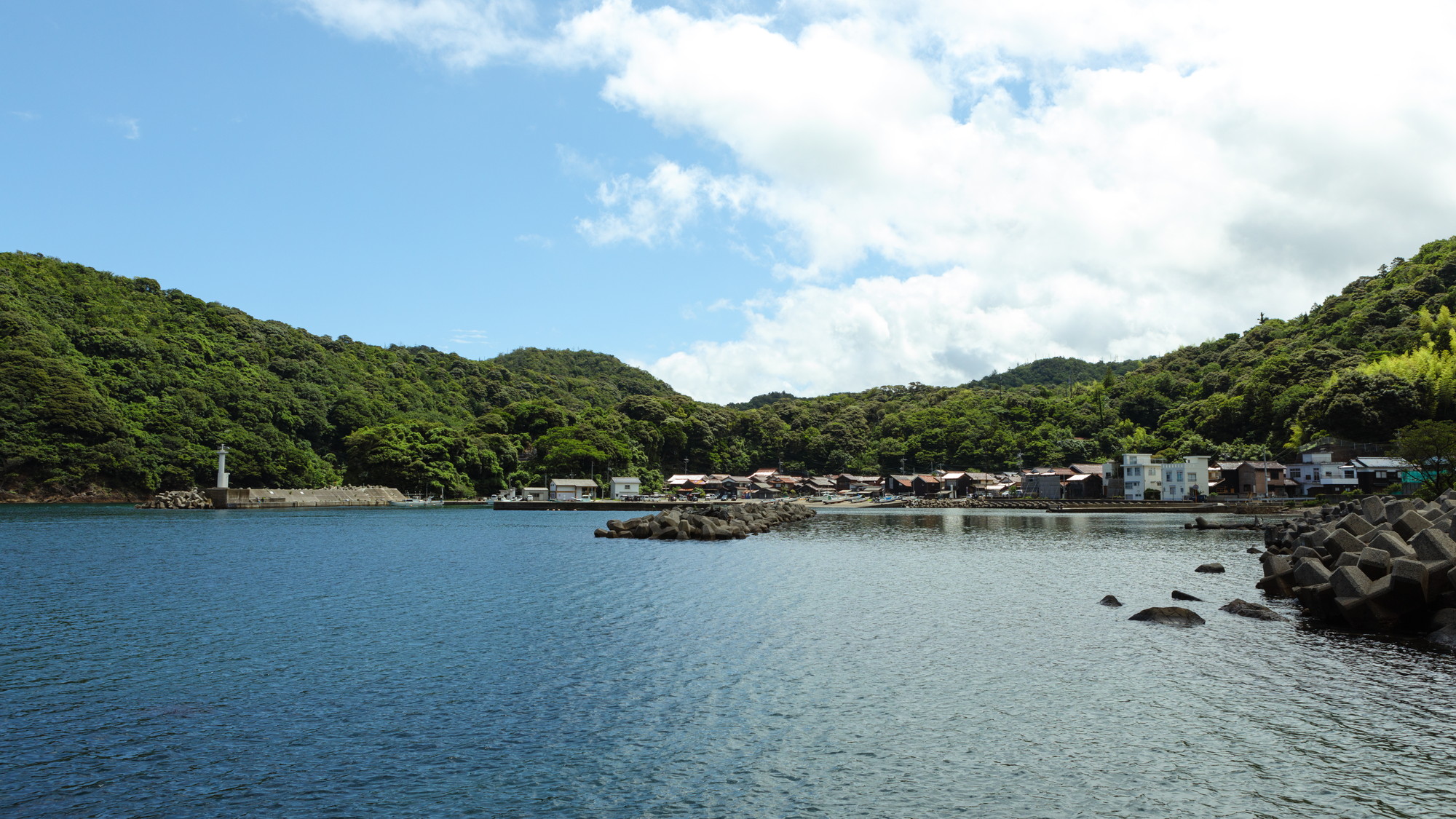 鷺浦　町並み