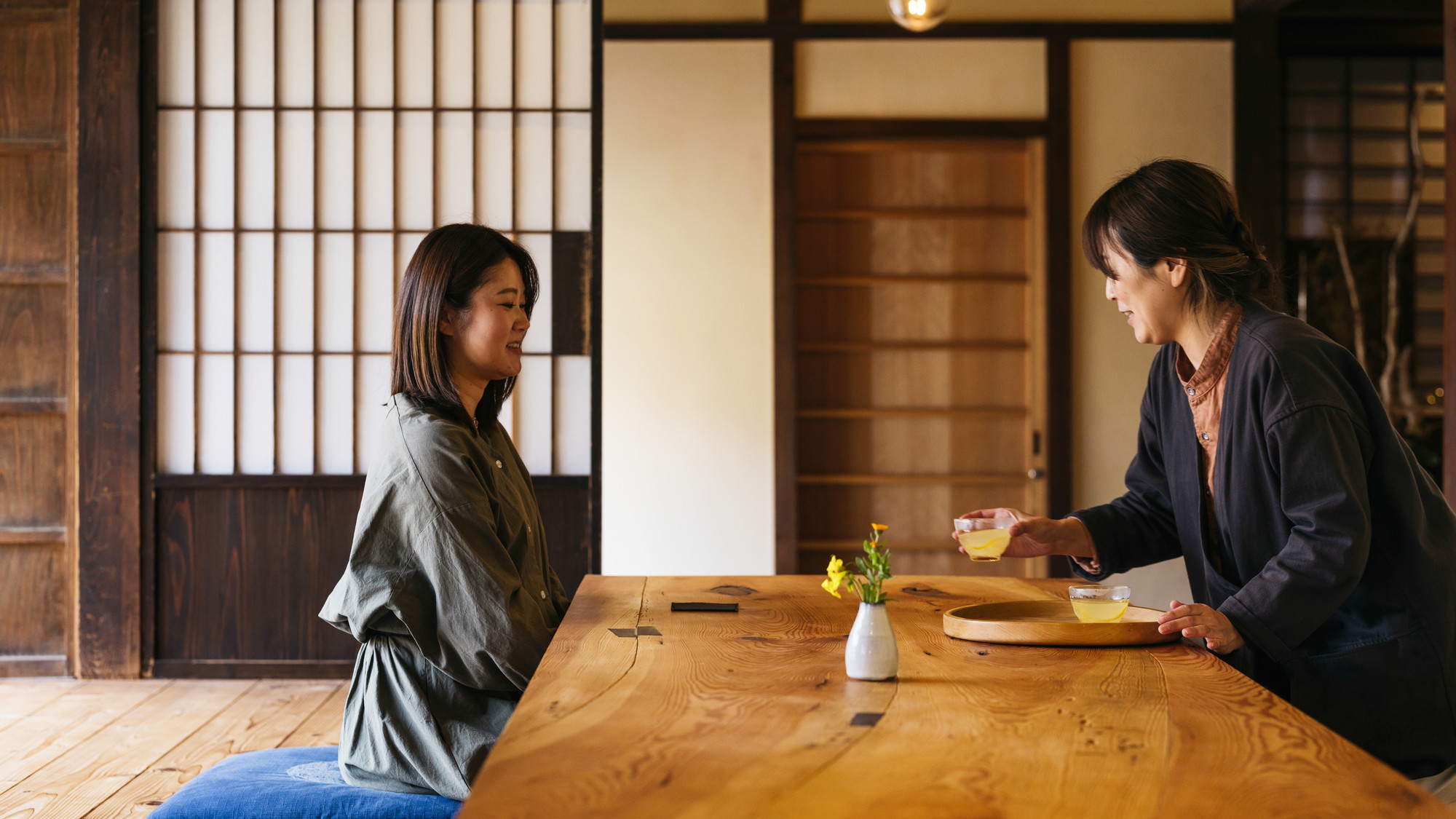 【チェックイン】旅の疲れをほっと癒されてください