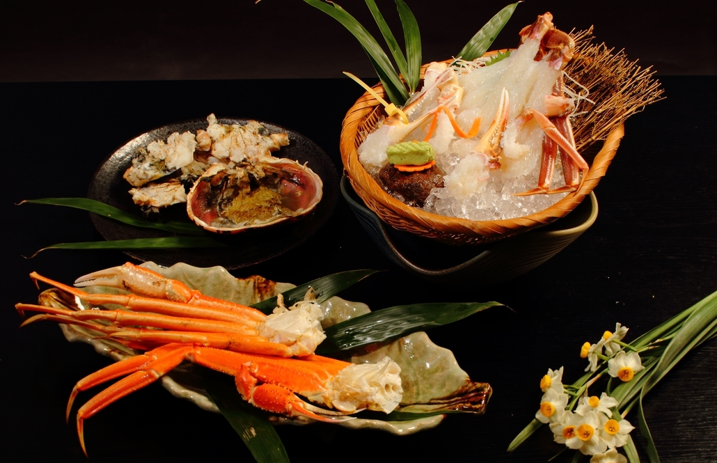 【２〜３月限定】シーズン到来！地元民が大好き《水ガニプラン》〜絶景テラスで朝食〜セイコガニ鍋付