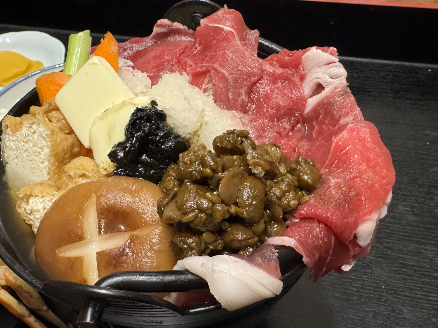【春〜秋限定！越前港めし】２つの名物料理を舌鼓　◆夕食は蟹味噌せいげ鍋　◆朝食はセイコガニ丼