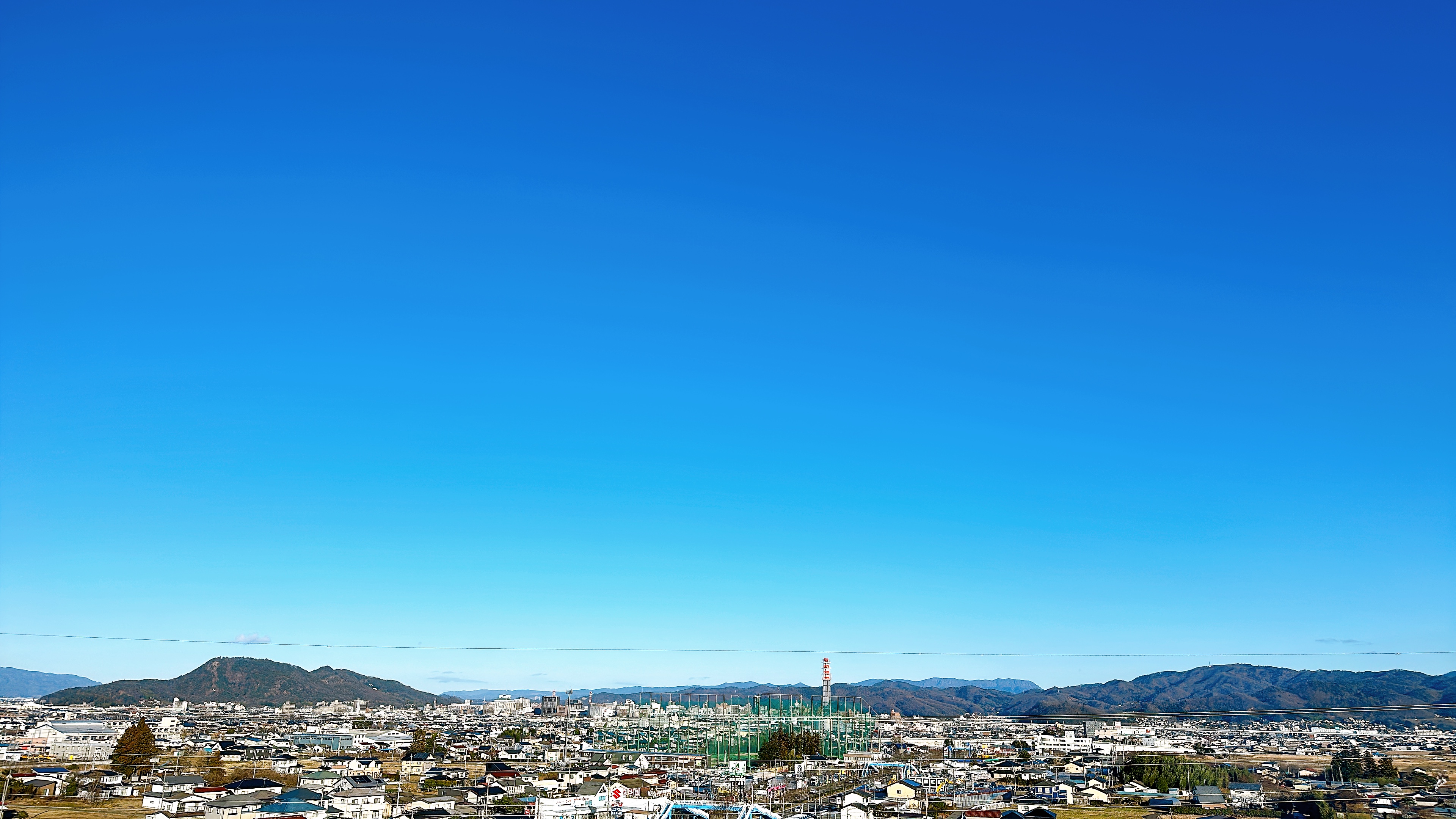 客室からの眺望-東側